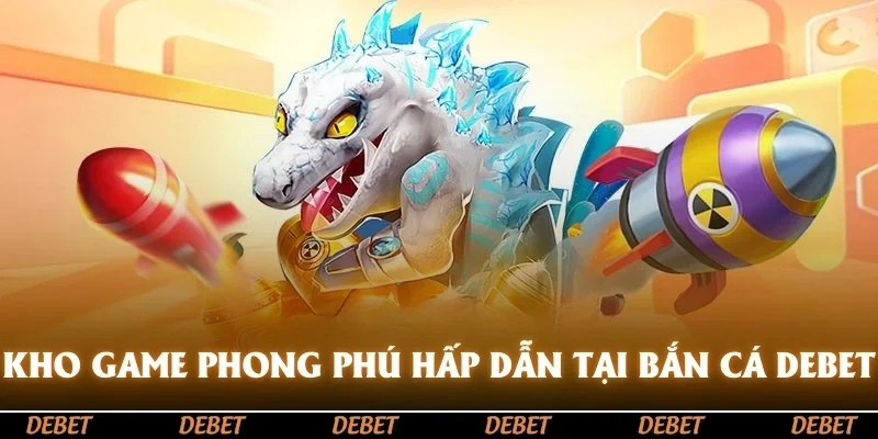 Kho game phong phú hấp dẫn tại bắn cá DEBET